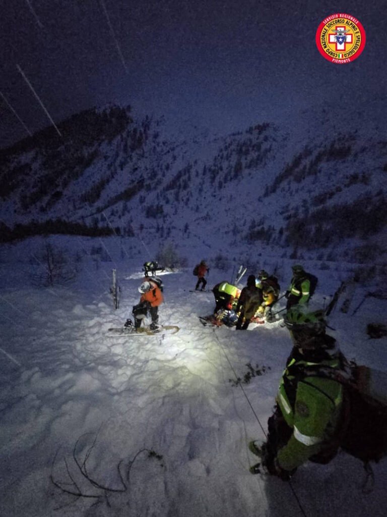 OULX – Scialpinisti travolti da valanga a Salbertrand e a Pragelato 2 valanga