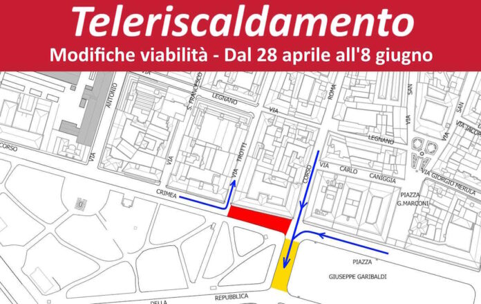 alessandria teleriscaldamento lavori viabilità