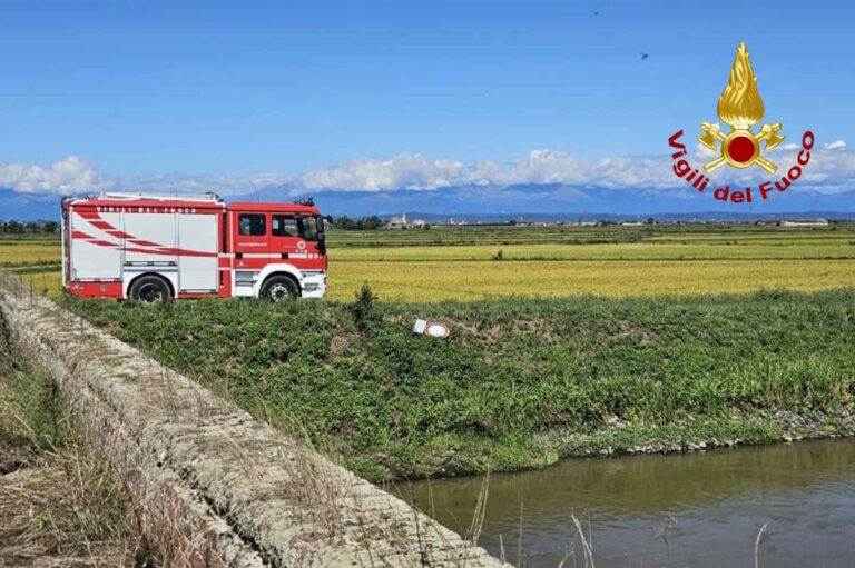 livorno ferraris precipita ultraleggero nel vercellese