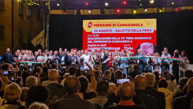 Carmagnola Fiera del Peperone eccellenza Piemonte
