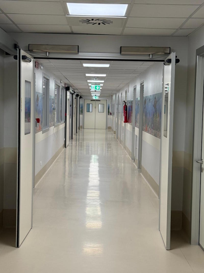 completamente nuova la rianimazione dell'ospedale infantile regina margherita di torino