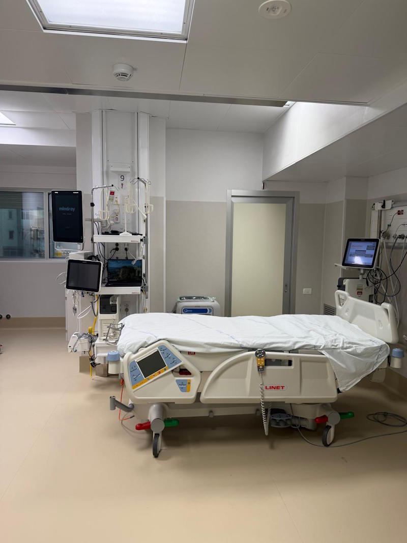 torino cerimonia di inaugurazione della rianimazione al regina margherita