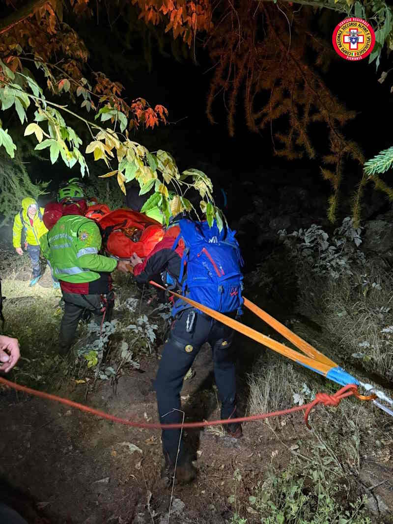 soccorso escursionista a vinadio