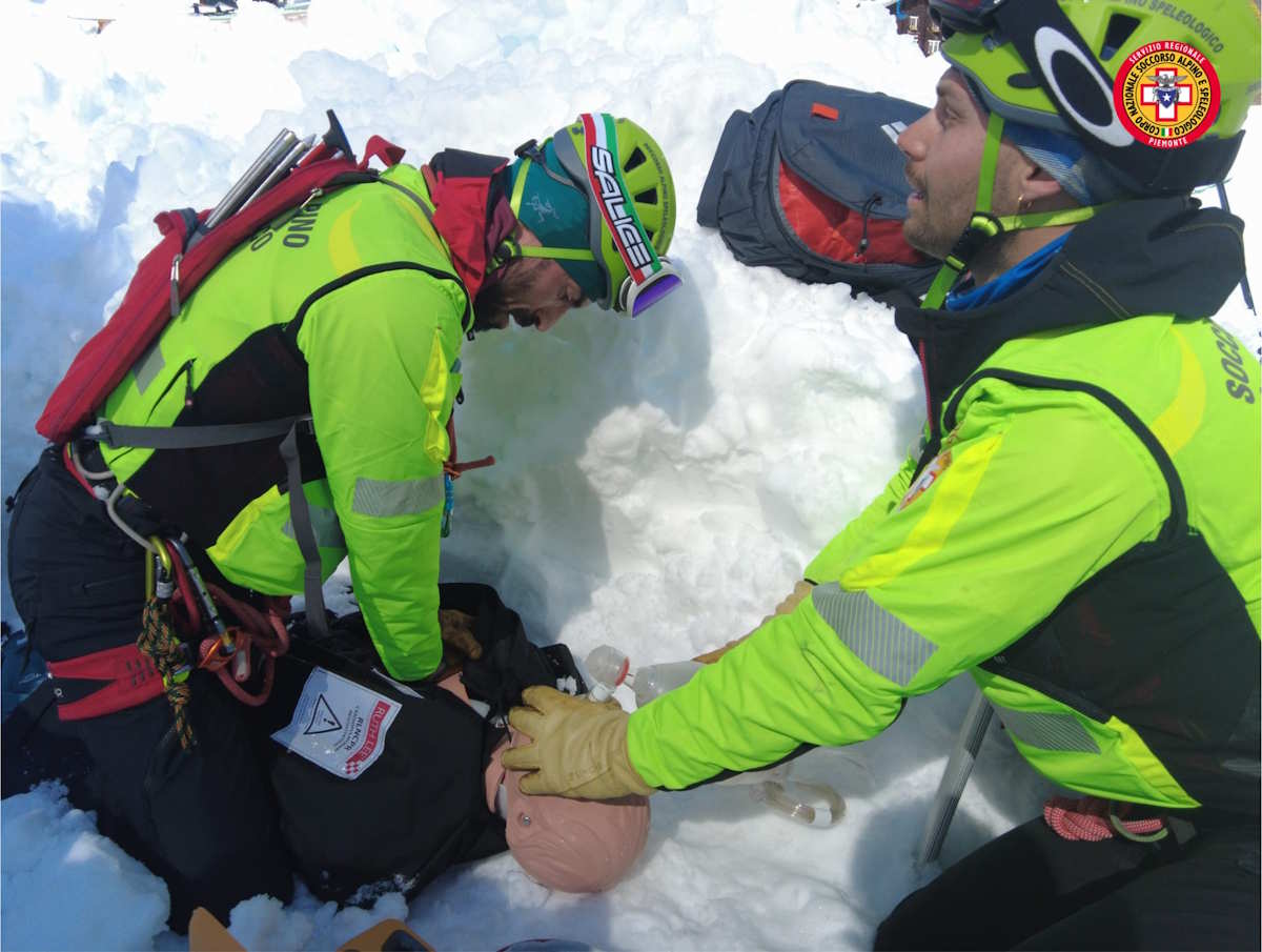 Macugnaga Winter Mountain Rescue Course